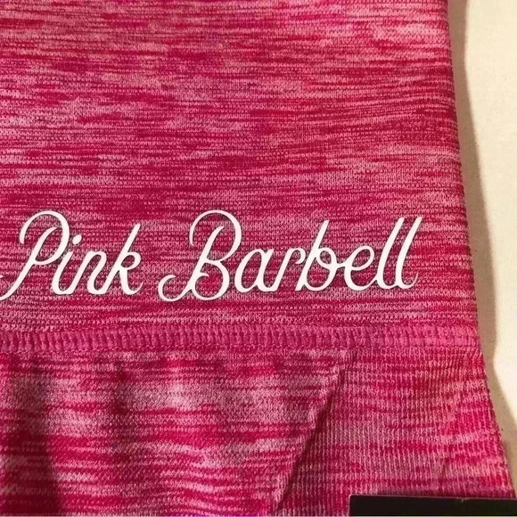Pink Barbell Women’s Fuchsia and Purple Ombre Athletic Leggings size Large NWT - Picture 6 of 12